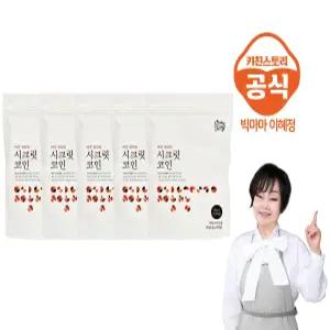 빅마마이혜정의 시크릿코인 편안한맛 80g 5개(400g)