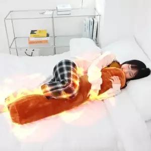 베개 바디필로우 쿠션 밍크 극세사 따뜻한 롱 대형 긴 온열 깔끔한 옆으로 푹신한 안고자는