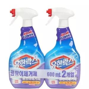 [하프클럽/오티마트]유한락스 곰팡이제거제 600ml 2개 세트
