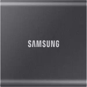 삼성 T7 포터블 SSD - 1TB USB 3.2 2세대 외장 티타늄 그레이(MU-PC1T0T/WW)