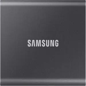 삼성 T7 포터블 SSD - 1TB USB 3.2 2세대 외장 티타늄 그레이(MU-PC1T0T/WW)