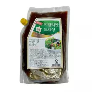 업소용 대용량 평강푸드 참맛 이탈리안드레싱 2kg 양식 샐러드