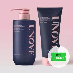 어노브 딥 데미지 리페어 손상모 케어 듀오 샴푸 500g + 트리트먼트 대용량 320ml +리뷰 1천점 209116