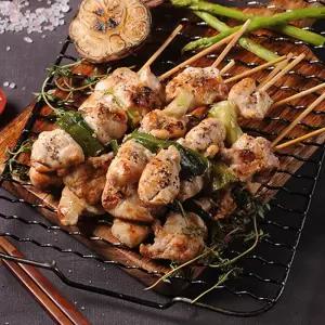 [파인밀] 파닭꼬치 +염통꼬치 (20꼬치,750g) 인기구성 수제 술안주