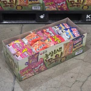 농심 스낵 모음 30g X 36개 1080g 코스트코 미니 봉지 과자 세트