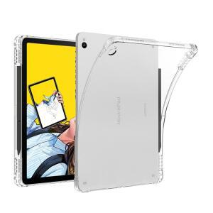 Funda Wacom MovinkPad 11 케이스 연필 홀더 11.45인치 태블릿 PC용 투명 TPU 뒷면 커버(충격 방지 에어백