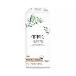 예지미인 데일리코튼 팬티라이너 롱 81P