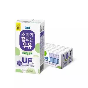 매일 소화가 잘되는 저지방 우유 190ml 24팩
