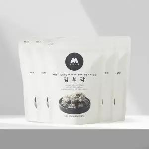 [부각마을]김 함량 65% 수제 김부각 40g 5팩에 1팩을 더