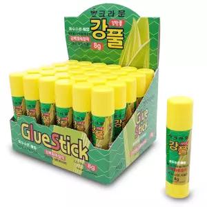 크라운 강풀 8G 1갑 30개 고체풀 접착제