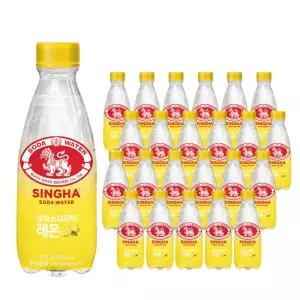 싱하 소다워터 탄산수 레몬, 350ml, 24개