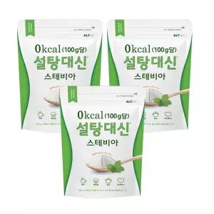설탕대신 0kcal 제로슈거 스테비아 에리스리톨 설탕대체 180g x 3개