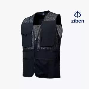 지벤 경량 메쉬 작업복 조끼 ZB-V2026
