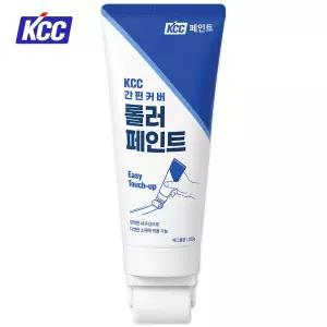 KCC 간편커버 롤러페인트 300g 화이트 에그쉘광 오염 얼룩 낙서커버 목재 벽면