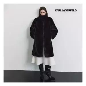칼라거펠트 최초가 239,000원25FW FAUX밍크 롱 코트