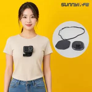 액션캠 마그네틱 자석 목걸이 넥마운트 거치대 고프로 오즈모 인스타360 Sunnylife