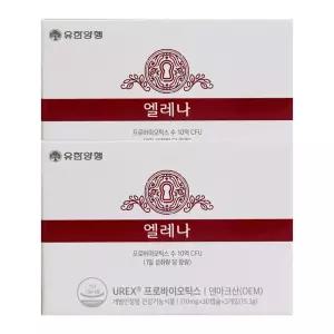 유한양행 엘레나 UREX 프로바이오틱스 170mg x 90캡슐 2개 / JJ몰