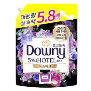 다우니 초고농축 5성급 호텔컬렉션 섬유유연제 미스티크 리필 4.1L 1개