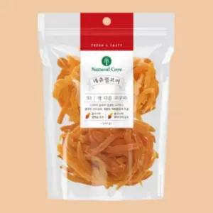 200g 네츄럴코어 색다른 고구마 스틱 원물100% 기호성 강아지용 츄잉 촉촉고구마스틱