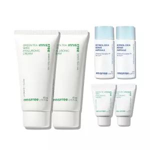 이니스프리 그린티 씨드 히알루론산 크림 80mL (튜브형) 2개 + GIFT