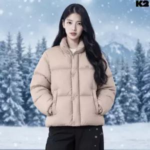 [롯데백화점]케이투 K2[택가:459,000](수지착용)여성 구스다운 GOLDEN K95 베이글 FLEX W KWW24552-JS