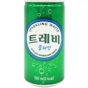 서치B1 롯데 트레비 탄산수 플레인 190ml x 30개 플레인탄산수 생활