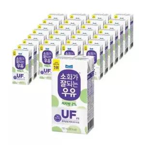소화가 잘되는 우유(락토프리) 저지방 멸균 190ml 24팩