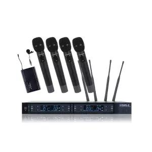 KANALS 카날스 MW-4000 무선마이크 4채널 행사용 강의용 공연용 교회용