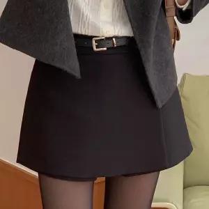 [코코블랑] 루메 미니 랩 스커트 팬츠(벨트set)