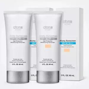 애터미 선크림 (화이트60ml/베이지60ml) SPF50+ -