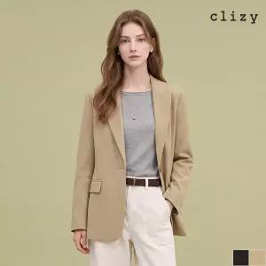 [클리지] 원버튼 테일러드 자켓 (CN2WJK07)