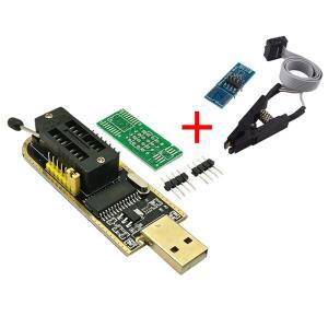 CH341A 24 25 시리즈 EEPROM 플래시 BIOS USB 프로그래머 모듈 + 93CXX / 25CXX 용 SOIC8 SOP8  클립