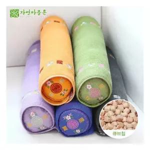 자연마을촌 편백나무 경추베개(대/큐브칩)