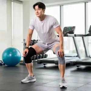 세트 코튼혼방 관절 손목 여름용 투명한 통기성 2개 무릎아대 무릎 보호대