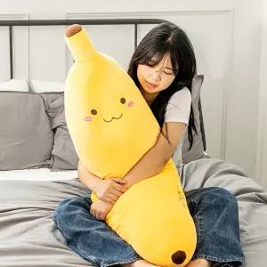 하니72 다리베개 바디필로우 대형바나나인형 여자친구선물 바나나 120cm 쿠션베개 롱쿠션 데일리