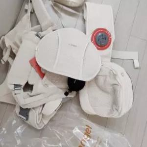 아이엔젤닥터다이얼 폴드에어 허리 편한 접히는 힙시트 아기띠 (올인원 베이지)