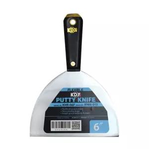 KDY KHR-06F 유연한 스텐 헤라 스크래퍼 - 150mm/다용도/해라/껌칼/끌칼/끌개/바닥/청소/껌/제거/스티커