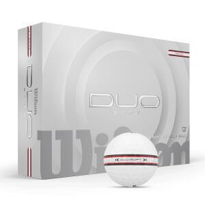 WILSON 2025 듀오 소프트 골프공 - 12개입