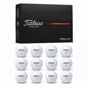 타이틀리스트 Pro V1 골프공 2025년 12개입 1다즌