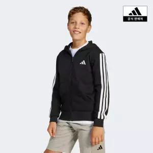[아디다스키즈](대전신세계)[adidas kids](A130~A160) 에센셜 풀집 후디(JD6494)