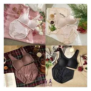 [정말편한속옷] 26SS 텐셀모달 무빙 브라팬티 4세트
