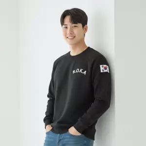 자수 로카 맨투맨 ROKA 긴팔 기모 로카티 군인 티셔츠
