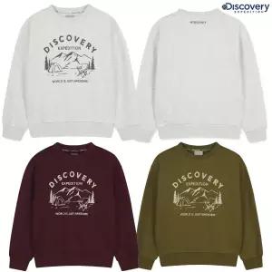[롯데백화점]디스커버리익스페디션 DKMT83056 키즈 전면 그래픽 기모 맨투맨