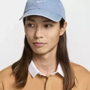 나이키 클럽 언스트럭처 데님 캡 에게안 스톰썬더 블루화이트 HF0383429 424192