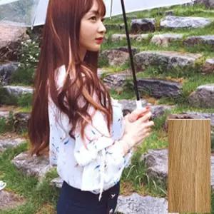 골드블론드웨이브붙임머리 매혹적인 컬러피스 여성가발 a7D105 자연스러운헤어피스 똑딱이핀붙임머리