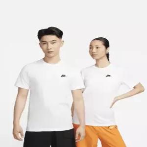스포츠웨어 클럽 티셔츠 M - 화이트:블랙 AR4999-101