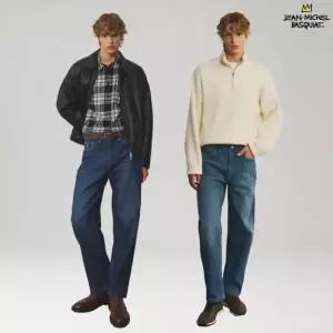 [하프클럽/]바스키아 26FW 남성 기모 데님 팬츠 1종