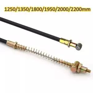 1250/1350/1800/1950/2000/2200mm 브레이크 케이블 스쿠터 모페드 자전거 전기 오토바이용 나사가 있는