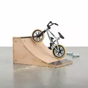 합금 핑거 바이크 모델 BMX 스타일 산악 자전거 토이 세트 책상 위에서 점프 슬라이딩 등반을 위한