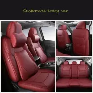 미니 쿠퍼 R56 R53 R50 R60 Paceman Clubman Coupe Countryman 가죽 자동차 액세서리 용 카시트 커버